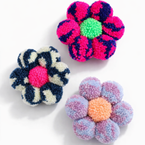 Schattige pomponbloemen