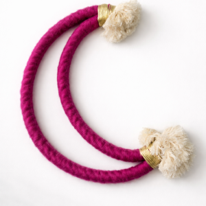 Decoratieve koordhanger met kwasten