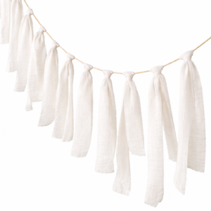 Cloud Dancer tassel slinger