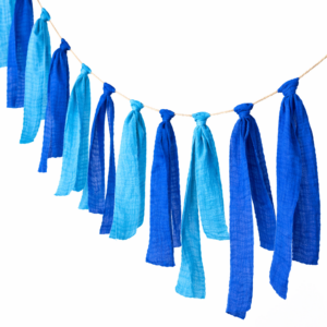 Tassel Slinger - Blue Aura & Capri Blue