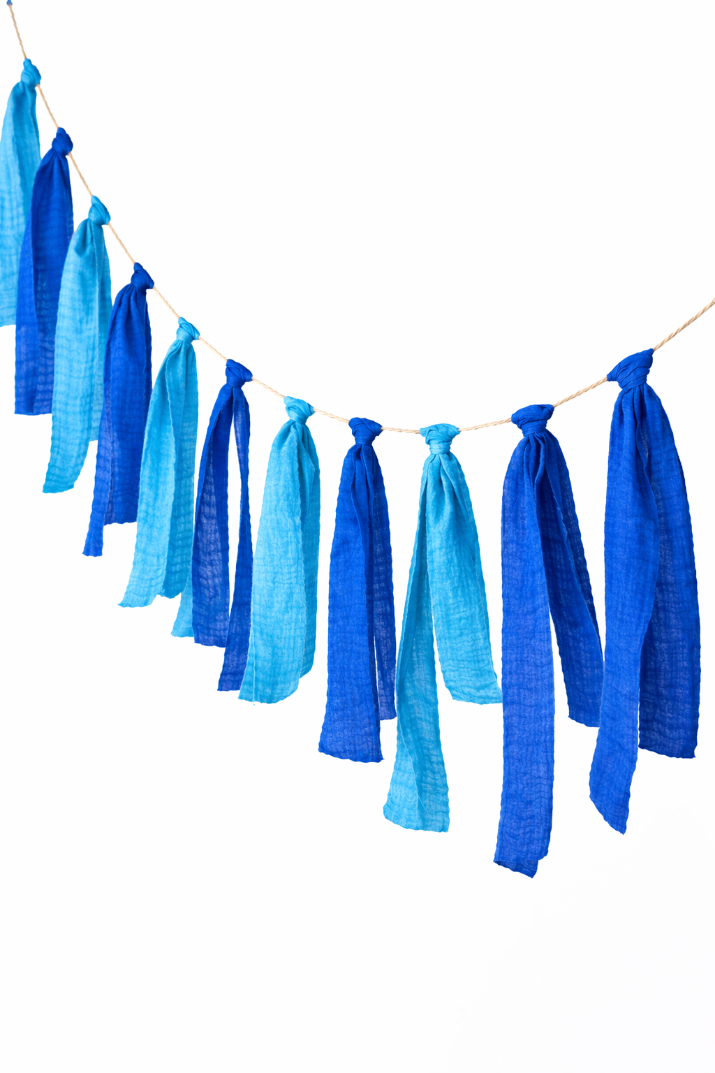 Tassel Slinger - Blue Aura & Capri Blue