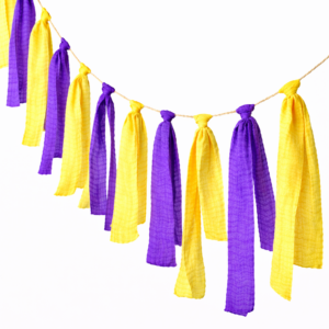 Tassel Slinger - Canary Yellow & Vibrant Violet