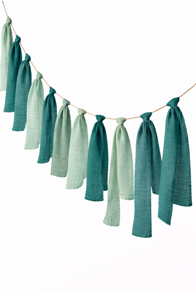 Tassel slinger - Smoky Jade & Hidden Gem